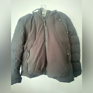Black Heated Coat